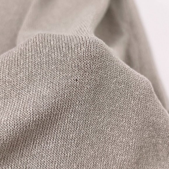 J Jill Wearever Collection Lightweight Button Up Beige 3/4 Sleeve Cardigan Sz XS - Picture 7 of 8